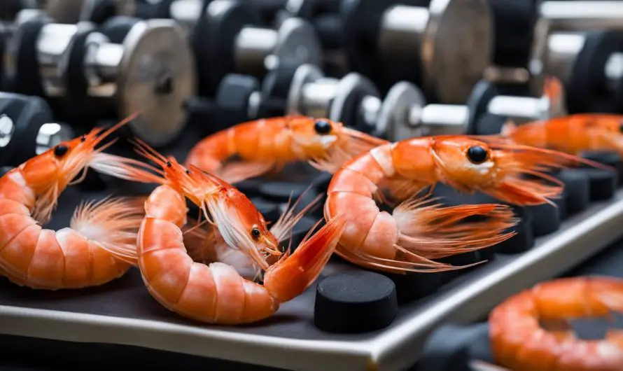 Crevettes musculation : protéines pour sportifs