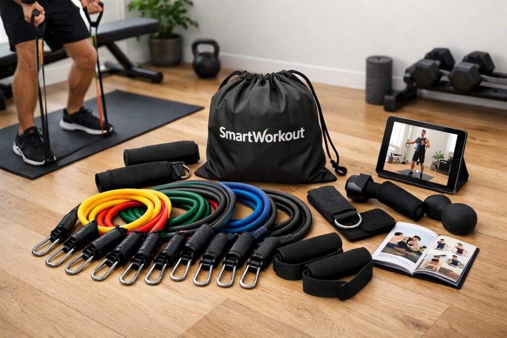 SmartWorkout avis : que vaut ce kit élastiques à domicile ?